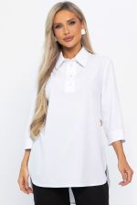 Блуза Искра (белая) Б14736-3М LT Collection