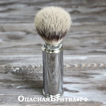 Дорожный бритвенный набор MUEHLE, чехол из натуральной черной кожи, дорожный помазок, дорожная бритва Fusion