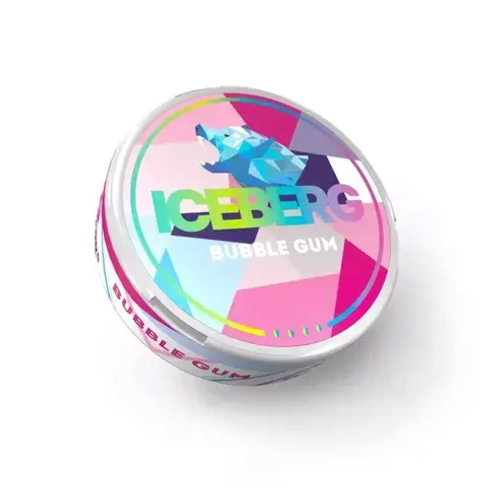 Снюс ICEBERG EXTRA STRONG BUBBLE GUM (100 МГ) - БАБЛ ГАМ