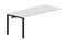 стол Strike 1800х780х750мм (2 громмета) - приставной элемент