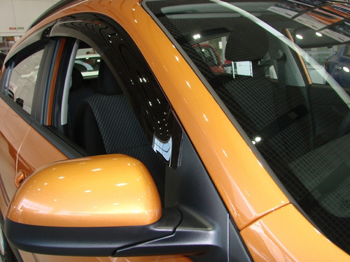 Дефлекторы боковых окон SIM для Kia Rio X-Line (2017-) арт.SKIRIOH1732