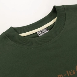 Лонгслив Haided SERVE COLD RLXD FIRM LS TEE, Темно-оливковый