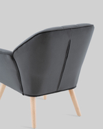 Кресло Руди серый