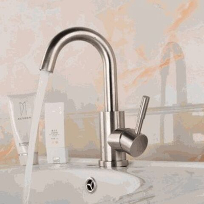 смеситель умывальник LEDEME картридж 35мм, нержавейка, L1098-3