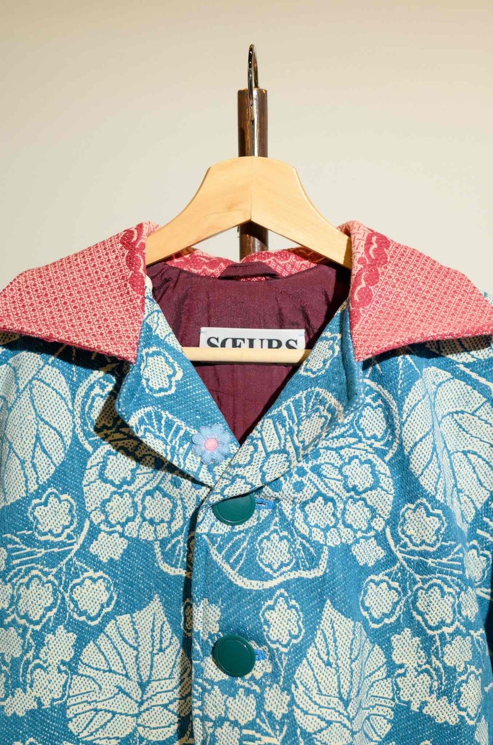 Куртка Soeurs Ocean Wave blue