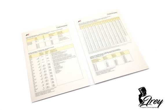 Карта цветов Guetermann MARA