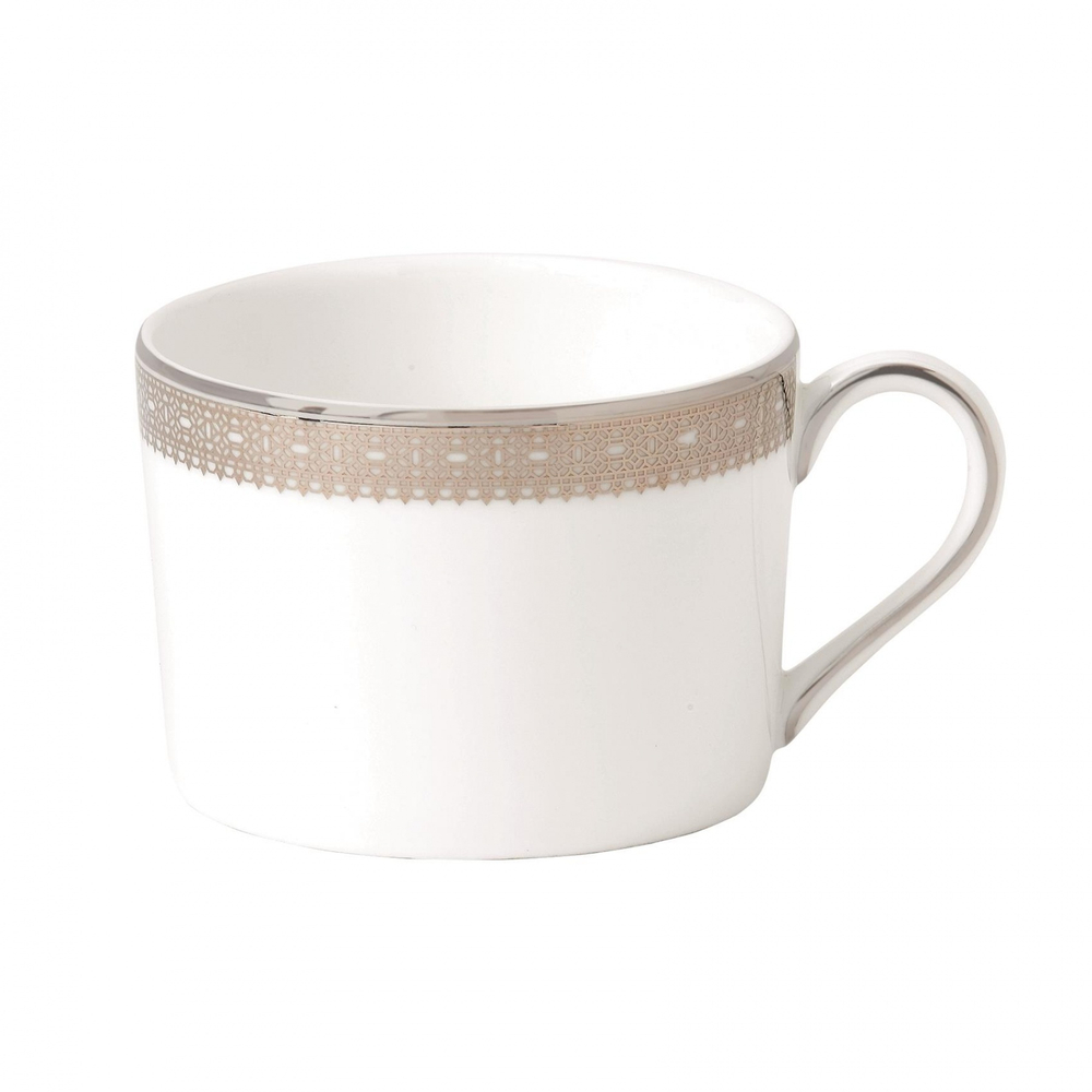 Wedgwood Чайная чашка Vera Wang Lace Platinum 150 мл