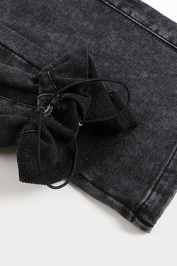 Трикотажные Брюки SHMOT "BLANK" GARMENT DYE Черный