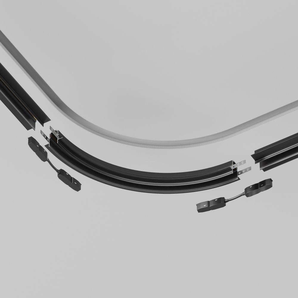 Комплектующие для систем освещения с токоведущими элементами Technical TRA044-angle.12B