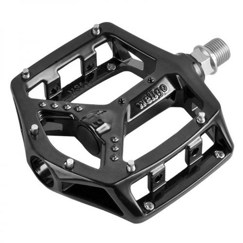 Педали магний MG-32 ось Cr-Mo с полимерн. подшип., облегч. 314г черные WELLGO