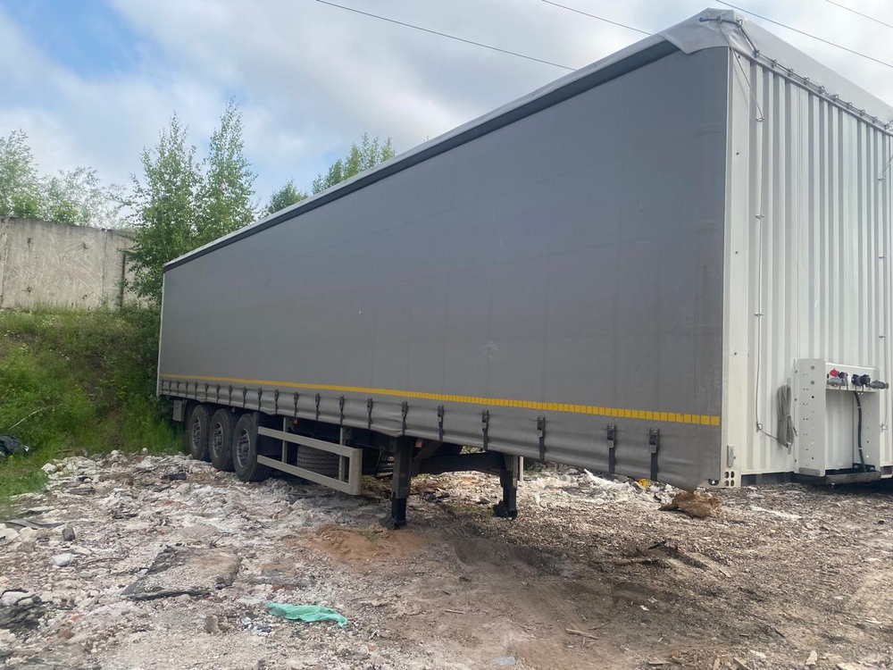 Туймазинский завод автобетоновозов 5885* Полуприцеп шторный 588510