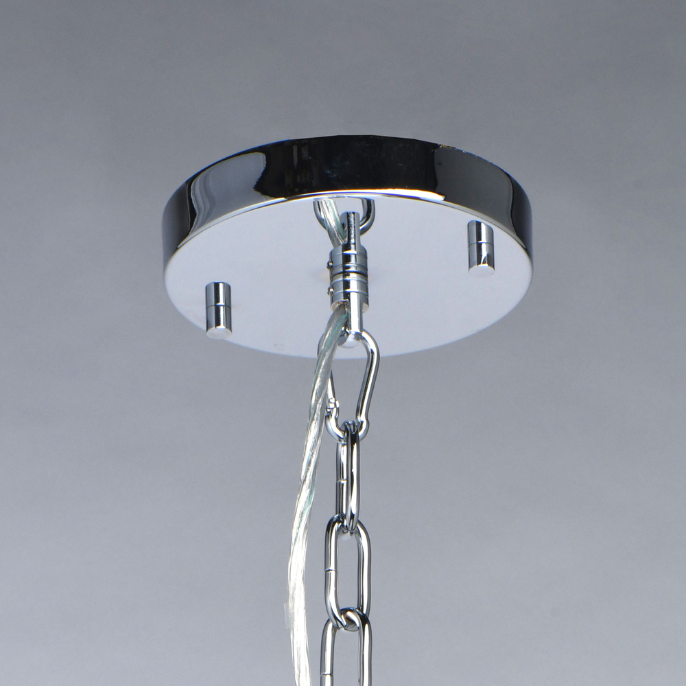 Люстра подвесная хрустальная Chiaro Палермо, 8 ламп E14, 480Вт, площадь освещения до 24м²