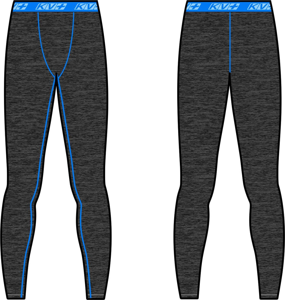 Термобелье KV+ TENERO dark grey, брюки детские, 21U134.1J