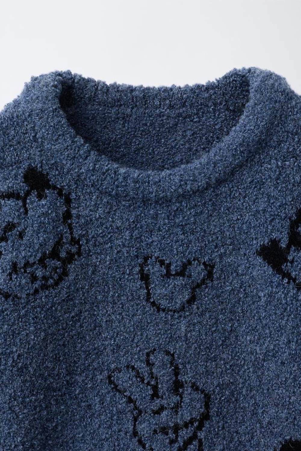 ZARA СВИТЕР С ПРИНТОМ «МИКИ МАУС» © DISNEY, СИНИЙ