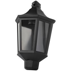 Садово-парковый светильник ЭРА НБУ 06-60-003 Ника 60Вт черный прозрачный