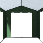 Палатка сварщика МногоТентов домик 3х8х2,4 м. (Стены брезент ОП/крыша ткань ПВХ).