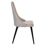 Стул Bradex Home Dave латте с жаккардом