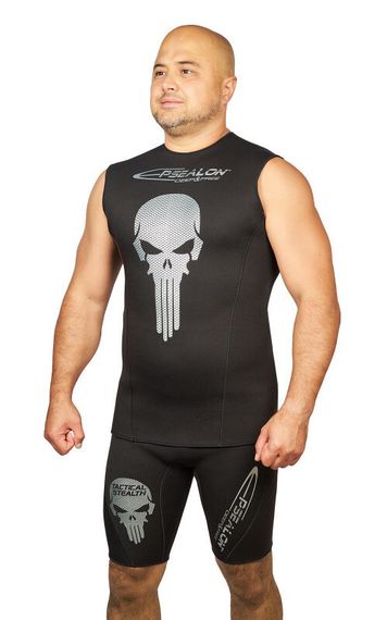 Майка Epsealon Skull без рукавов  2.5 мм