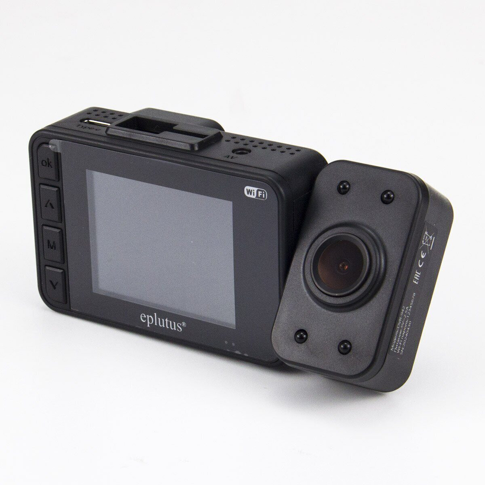 Видеорегистратор Eplutus DVR-942 Wi-Fi/3камеры.