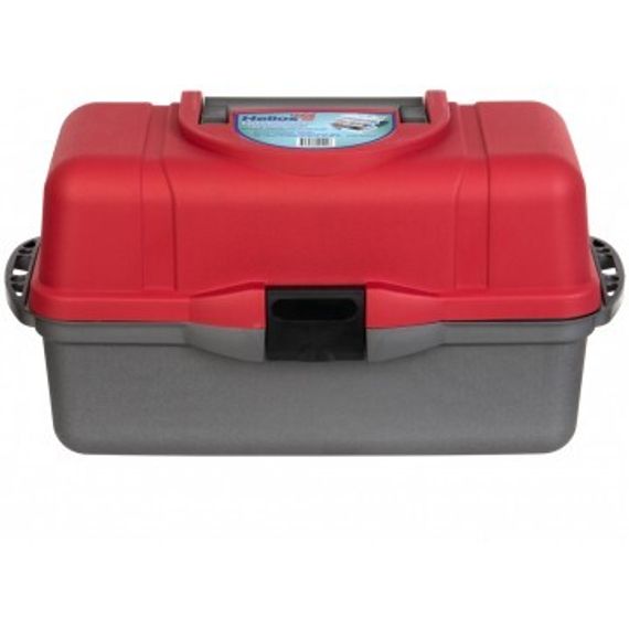 Ящик рыболова Helios трехполочный красный