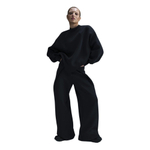 Баскетбольная женская толстовка Nike Sportswear Tech Fleece Black Sweatshirt