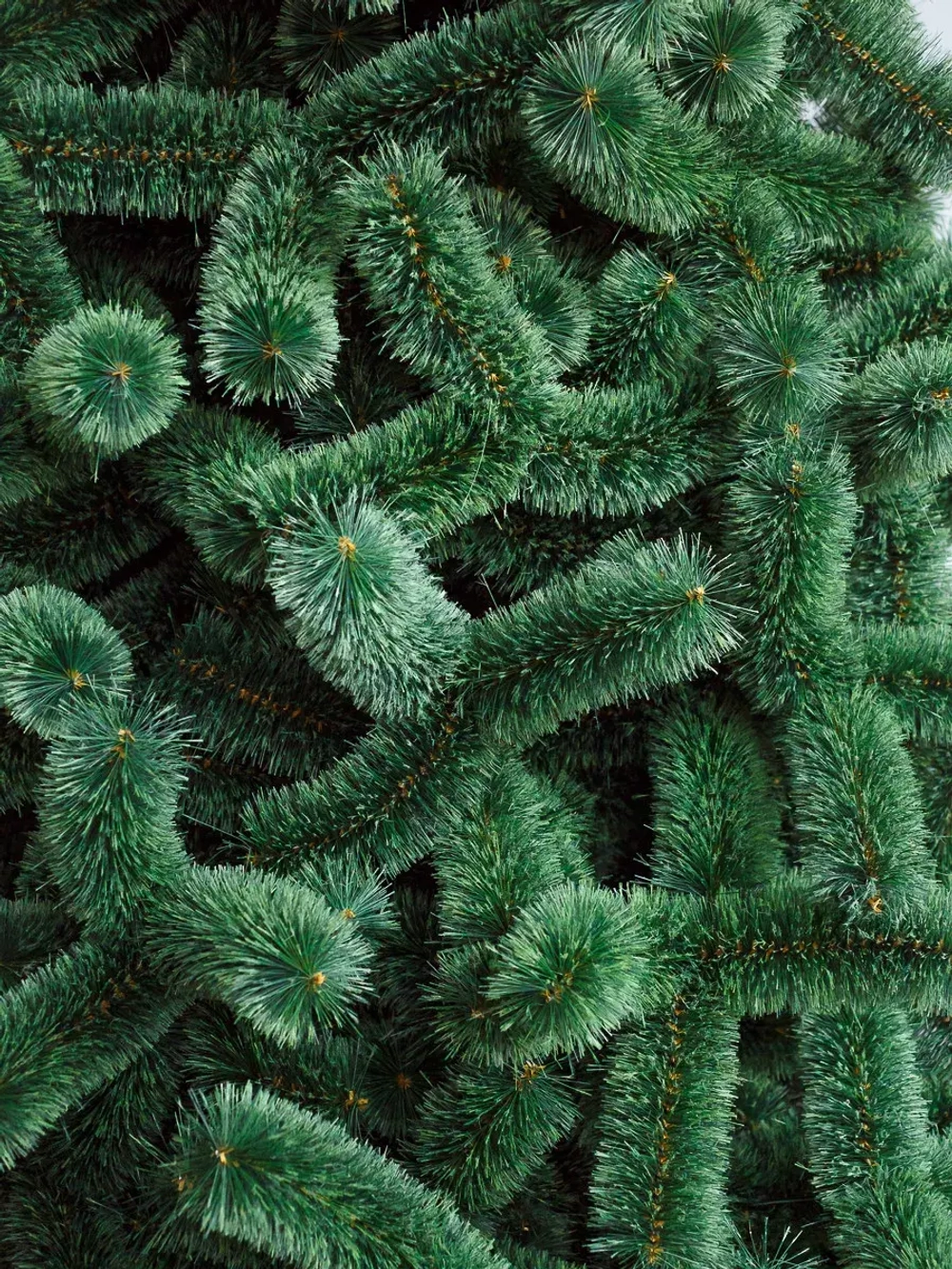 Интерьерная искусственная сосна Рублевская зеленая 5,5 м., ствольная, Леска, Green Trees (GT5,5RULES)