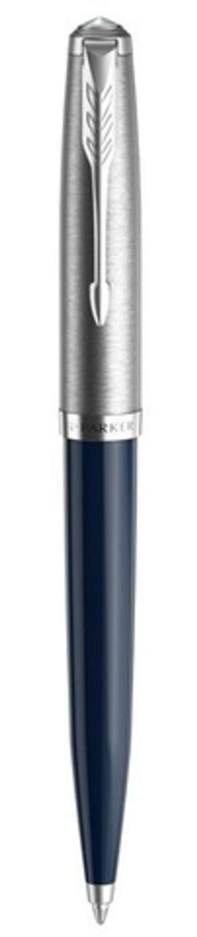 Шариковая ручка Parker 51 CORE MIDNIGHT BLUE CT, стержень: M, цвет чернил: black, в подарочной упаковке.