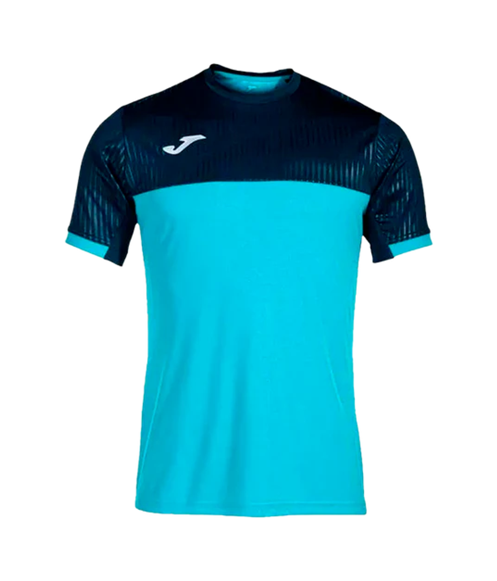 Футболка для падел Joma Montreal Светло-голубая | Спортивная мужская одежда