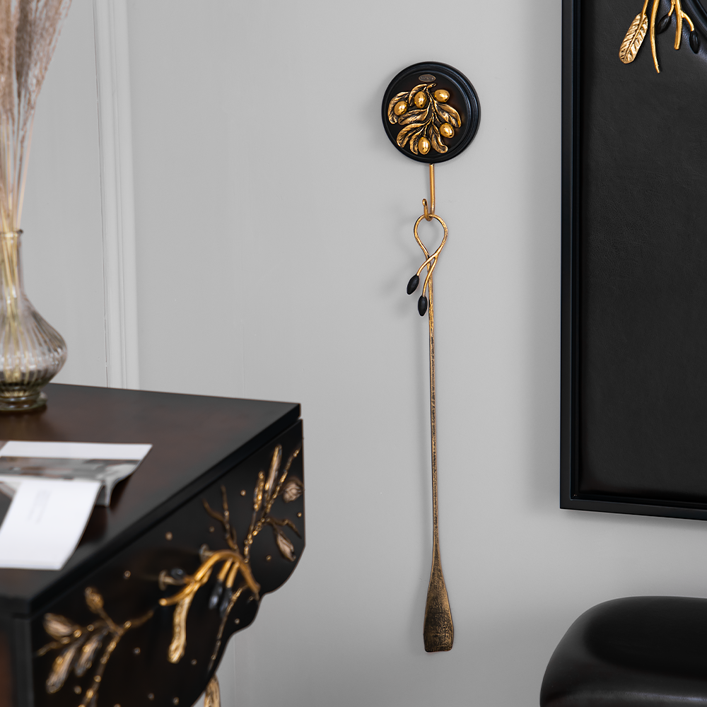 Настенный крючок Oliva Branch (Олива Бранч) Каштан Амбер