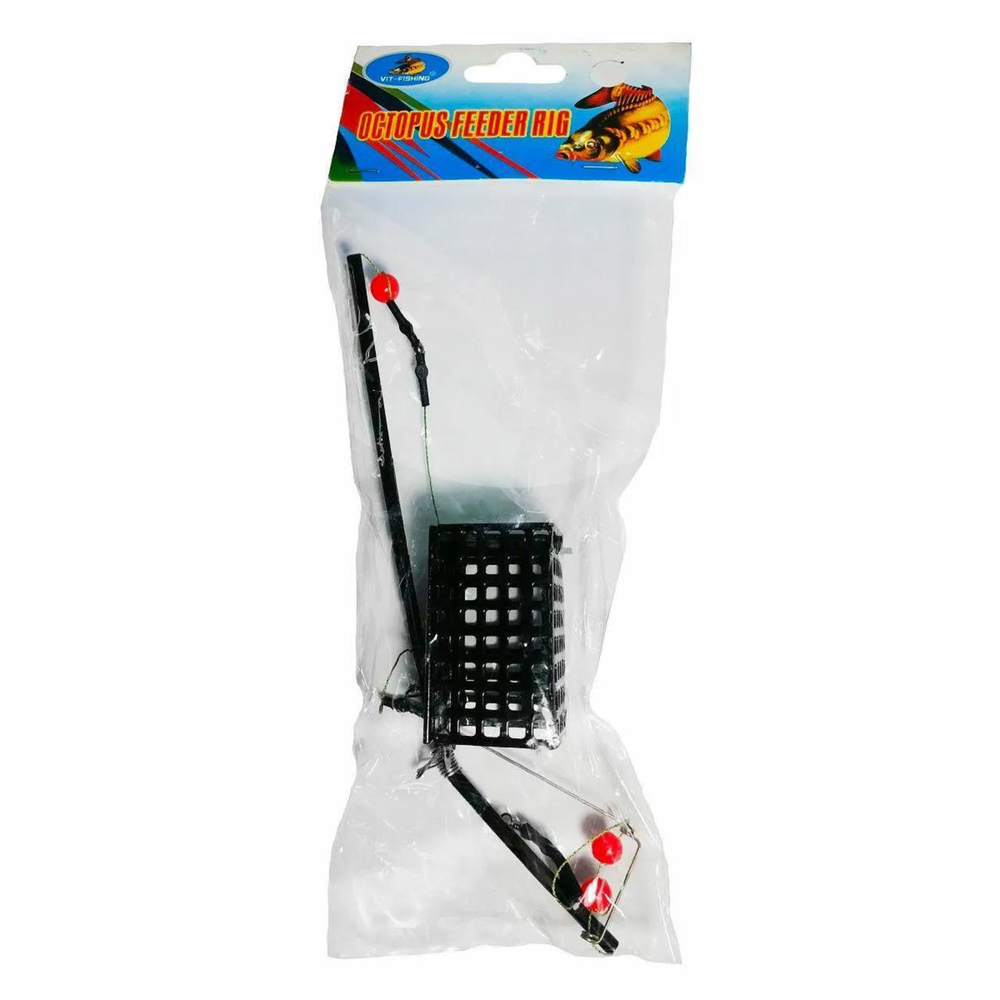 Монтаж OCTORUS FEEDER RIG (черный) 90 гр