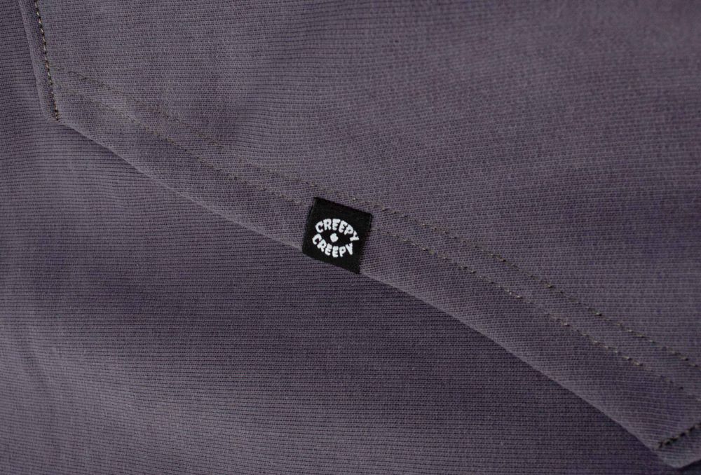 Xуди Creepy Clothing Zip Охота серое