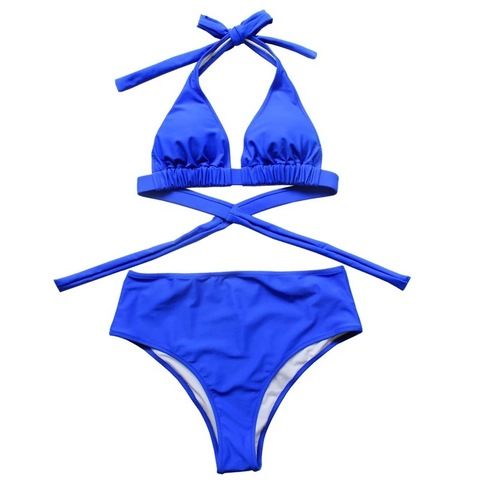 Купальник RETRO BLUE (большемерит)