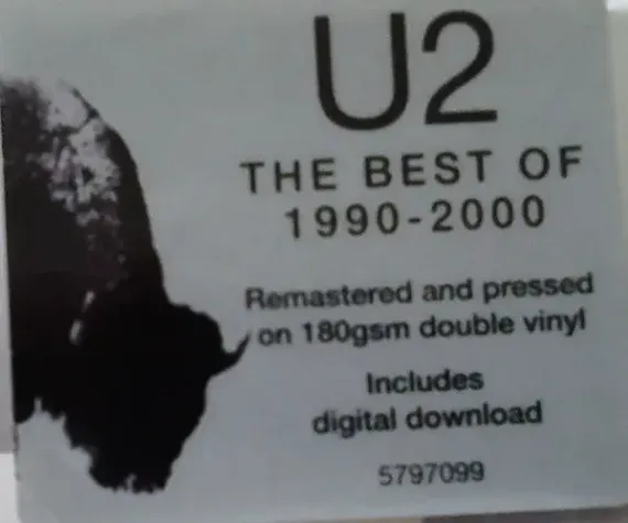 U2 - The Best Of 1990 - 2000