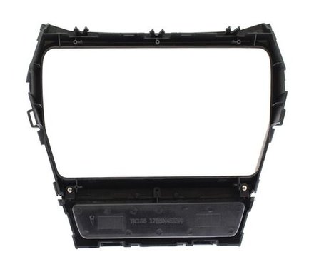 Комплект рамки с разъёмами 9"+CAN Hyundai Santa Fe 3 2012-2018 штатная камера, климат снизу на отдельном экранчике - Car-Smart 7004B