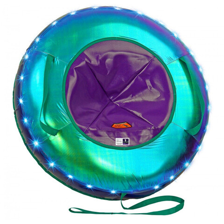 Сноутьюб V76 "LIGHT SILVER" оптимальный с сиденьем 85 см