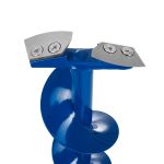 Ледобур NERO-MINI-130T, телескопический, левое вращение