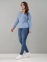 Лонгслив ЛНкл-080/небесный