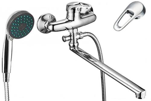 Смеситель для ванны aQuaDv, картридж 35мм 600-351С