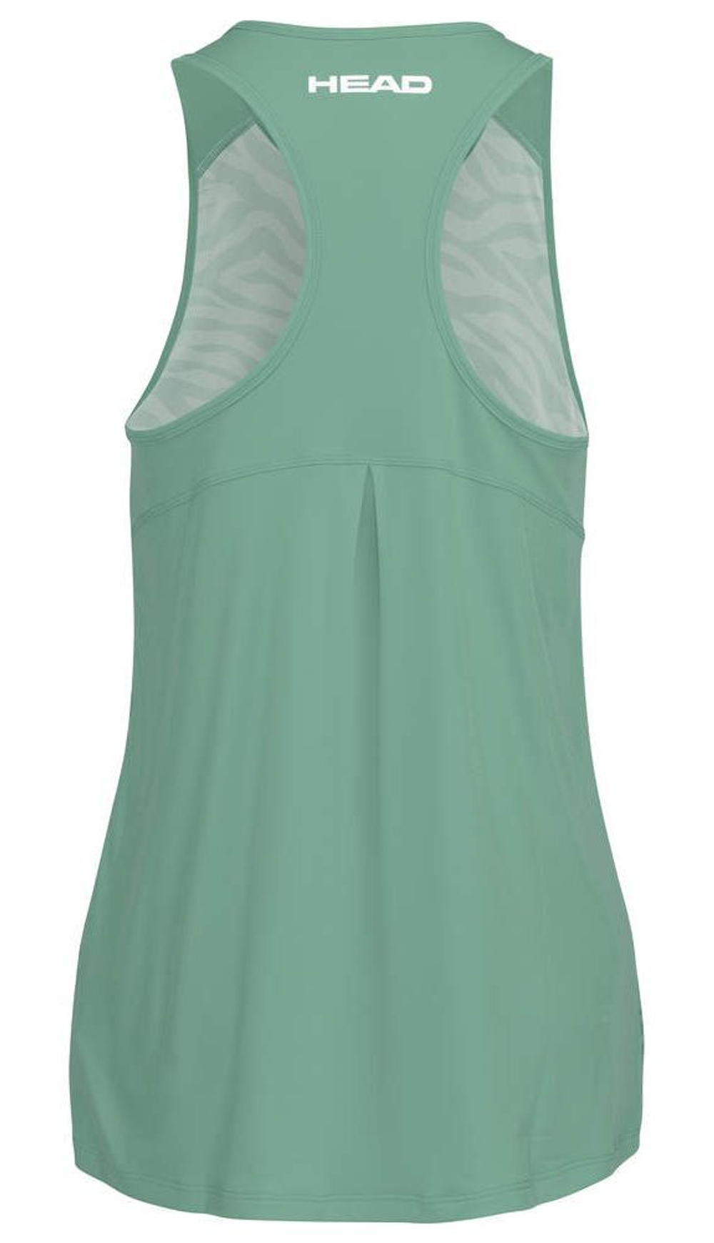 Футболка для девочки теннисная Head Agility Tank Top G - nile green/print vision