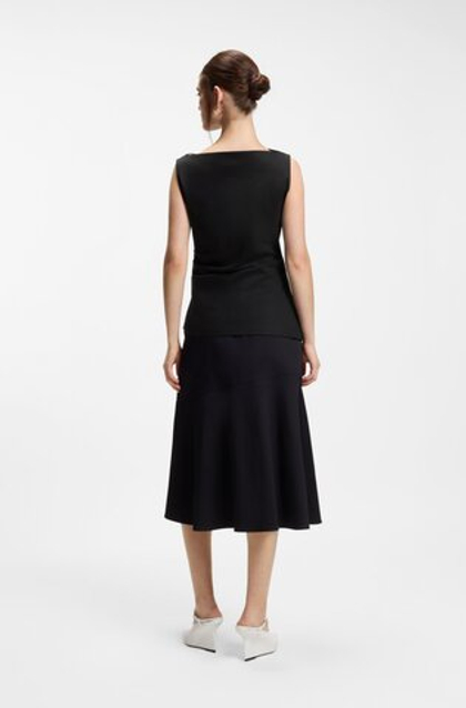 BOSS Топ с драпировкой