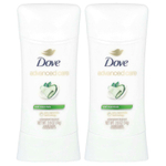 Dove, Advanced Care, дезодорант-антиперспирант, свежесть, набор из 2 шт. по 74 г (2,6 унции)