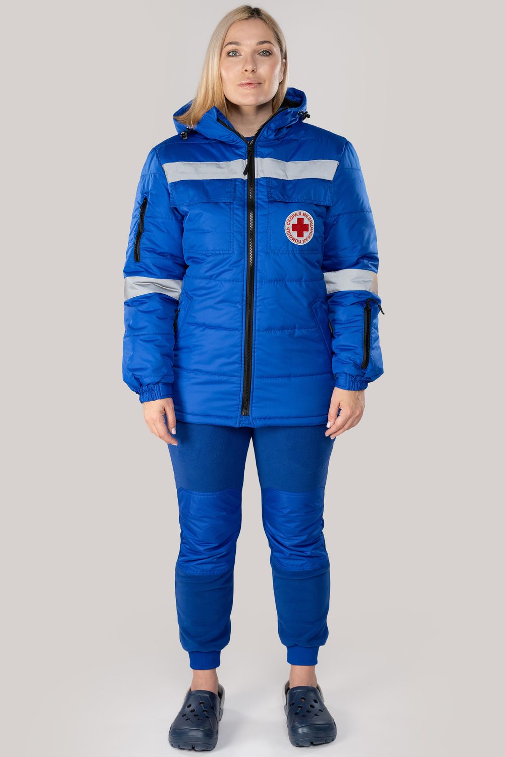 Куртка утепленная женская Скорая Помощь MedicLine (Dewspo)
