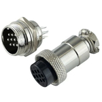 Авиационный разъем GX20 10Pin (штекер+гнездо)