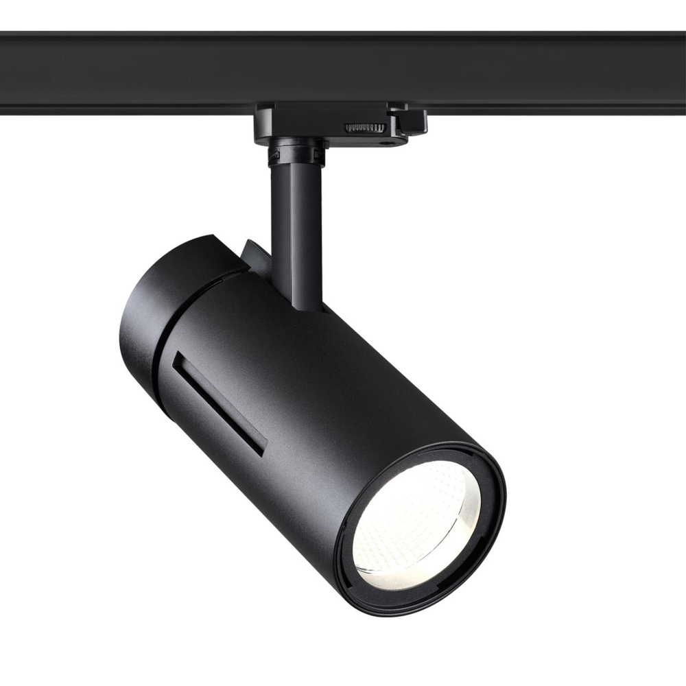 358595 PORT NT21 272 черный Трехфазный трековый cветильник IP20 LED 4000K 30W 175-245V DEP