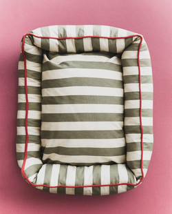 Лежак для животных Zara Home, в полоску с кантом, 50 40 18 см