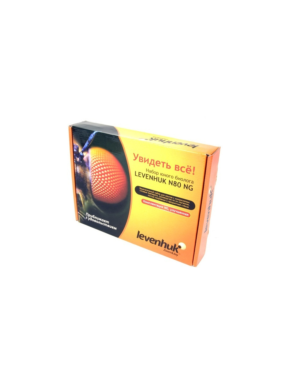 Набор микропрепаратов Levenhuk N80 NG «Увидеть все!»