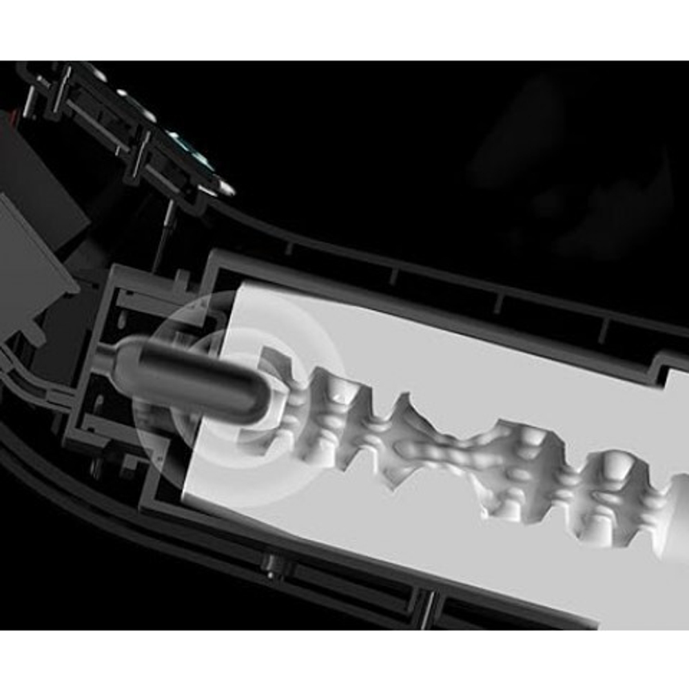 Мастурбатор с функциями вибрации и всасывания