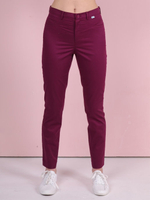 Бордовые медицинские брюки из клеон экстры