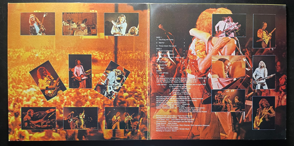 Wishbone Ash ‎– Live Dates 2LP (Германия 1984г.)