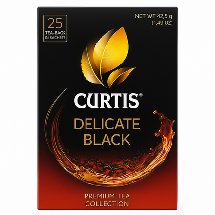 Чай черный Curtis Delicate Black 25 пакетиков